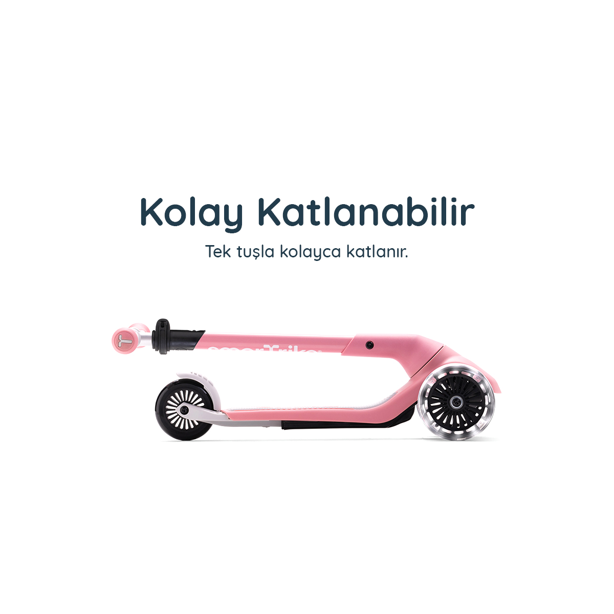 SmarTrike Xtend Mini+ 2 Aşamalı Büyüyen Çocuk Scooter – 2-9 Yaş